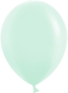 Шар (12''/30 см), Нежная мята, макарунс, 100 шт.