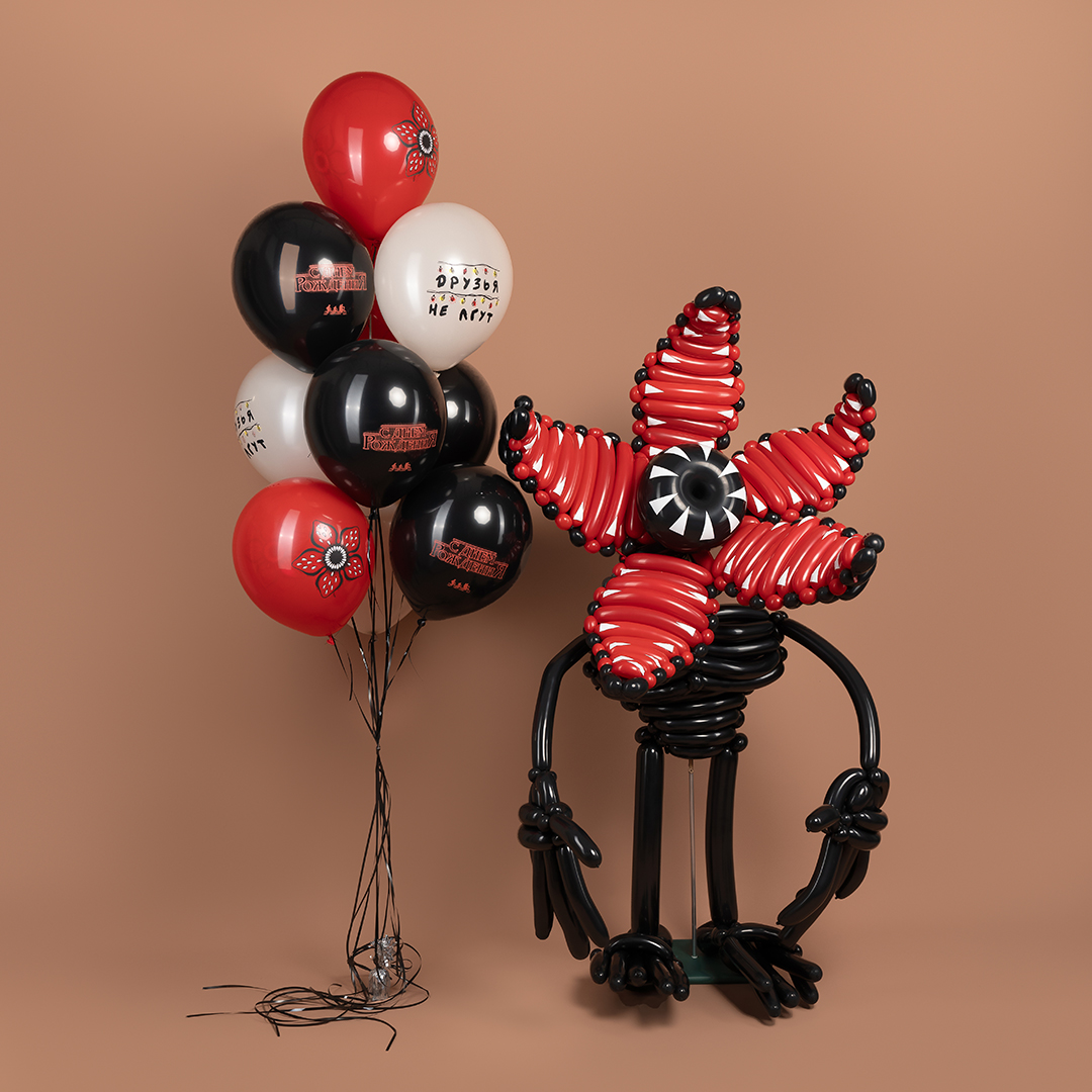 Шар (2''/5 см) ШДМ, Красный (015), пастель, 100 шт.