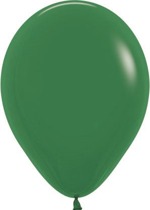 Шар (5''/13 см) Темно-зеленый (032), пастель, 100 шт.