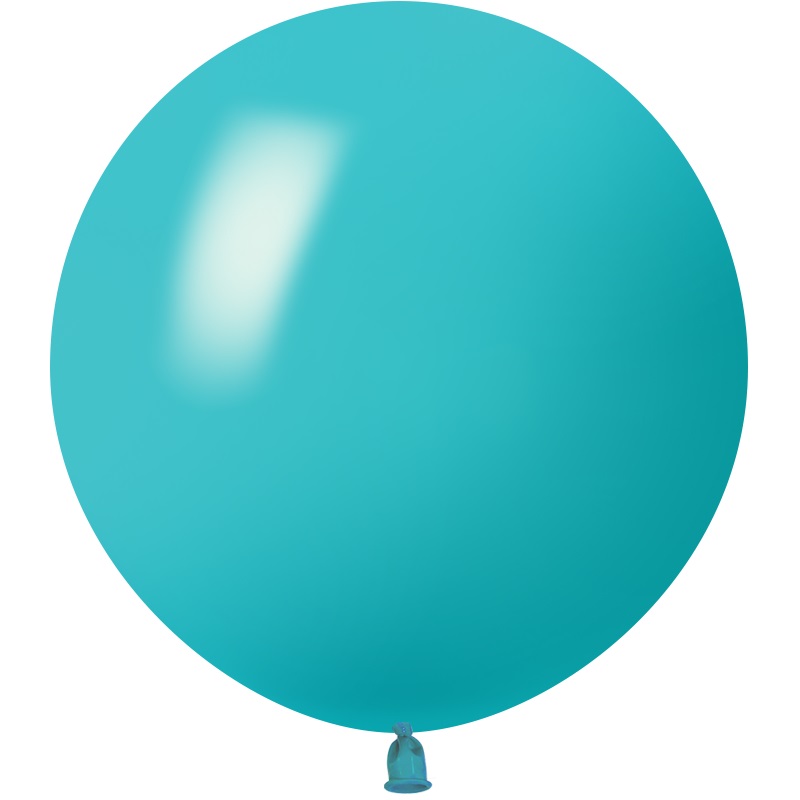 Шар (36''/91 см), Карибский голубой, пастель, 1 шт.