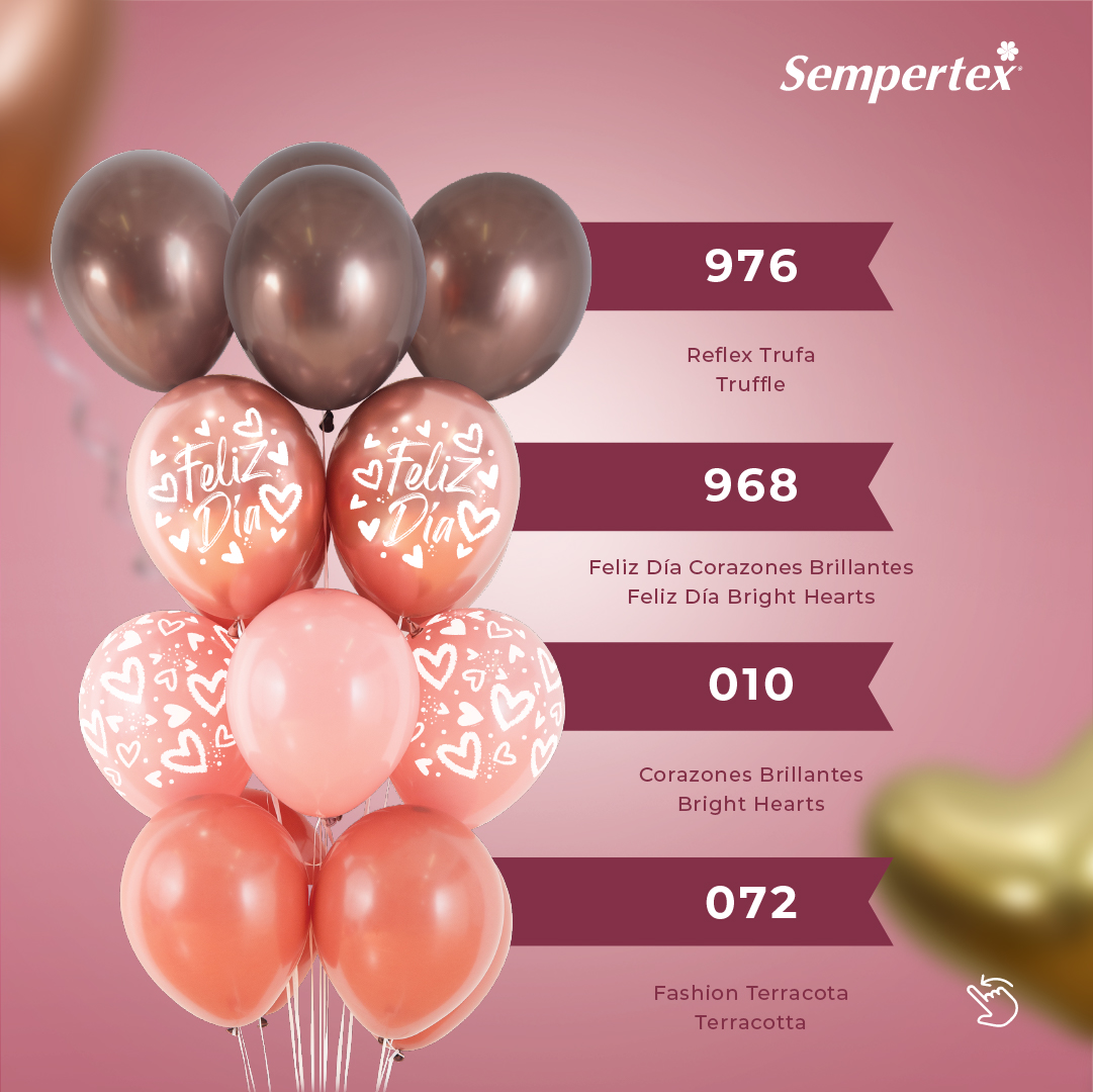 Шар (12''/30 см) Терракотовый (072), пастель, 50 шт.