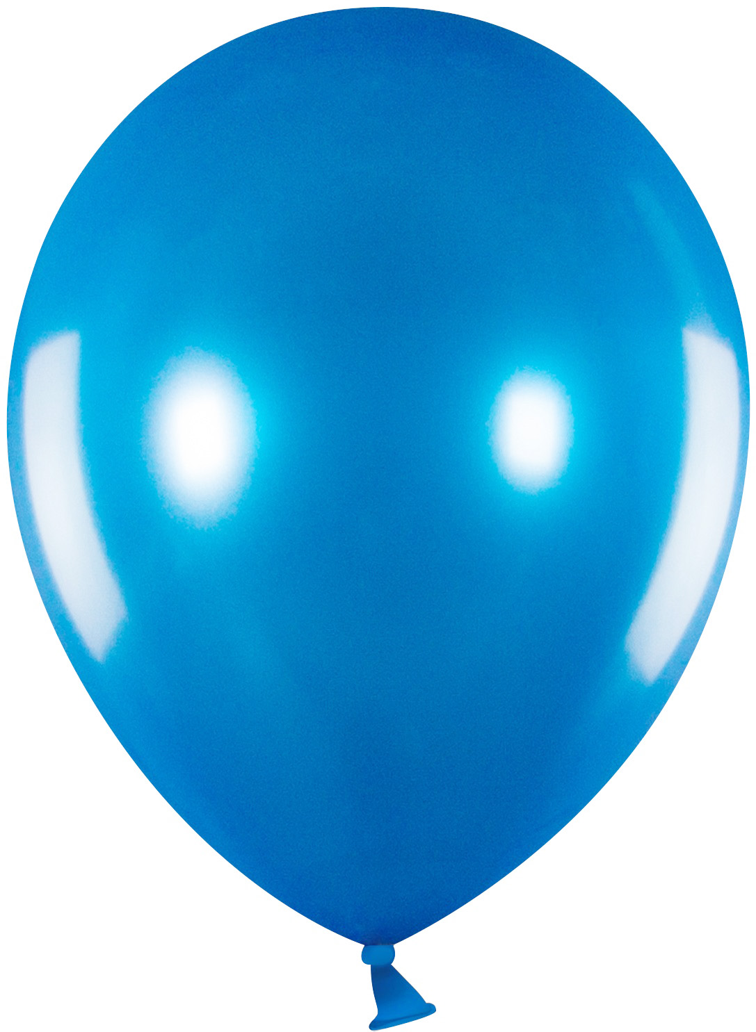 Шар (12''/30 см), Синий, металлик, 100 шт.