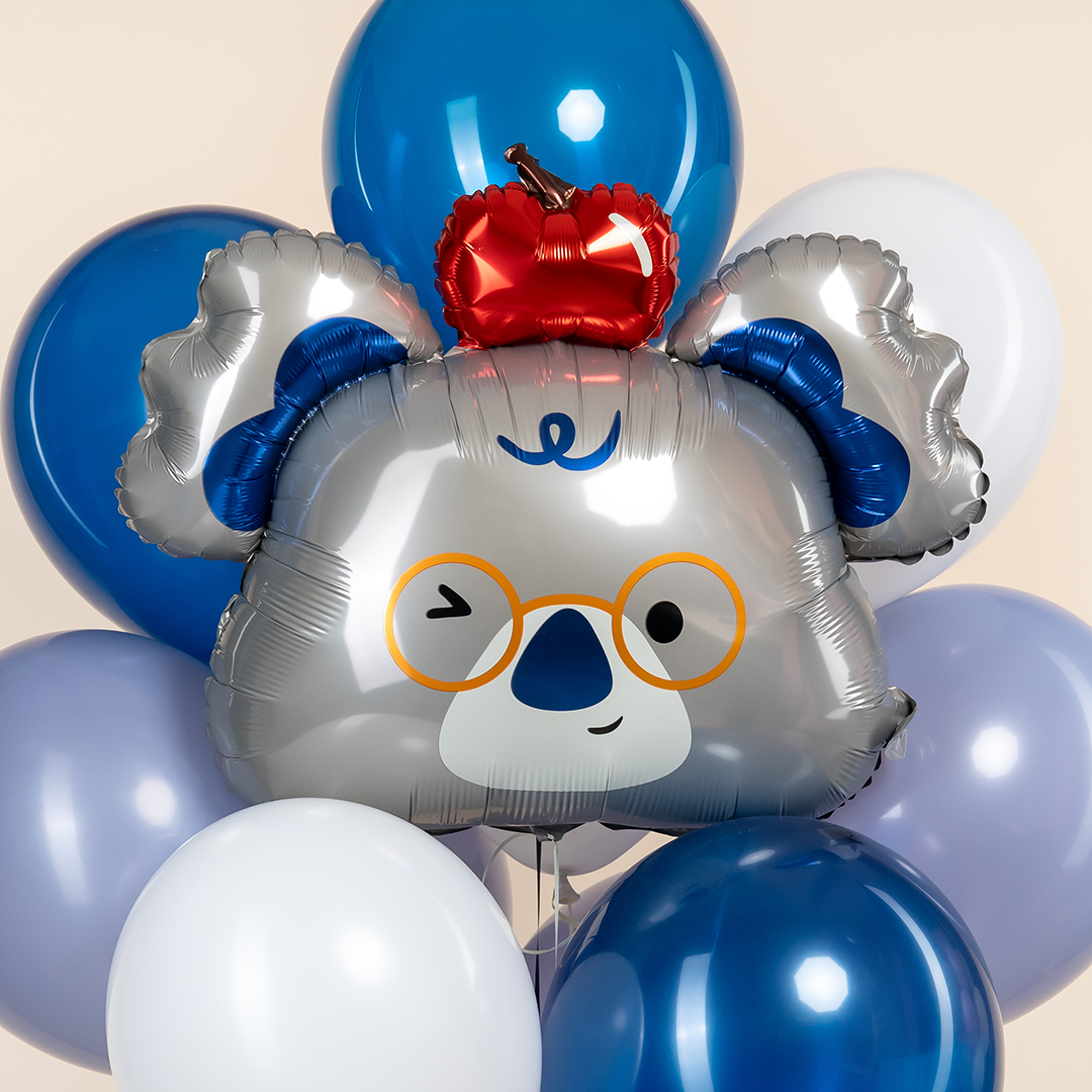 Шар (29''/74 см) Фигура, Коала в колпачке, 1 шт.