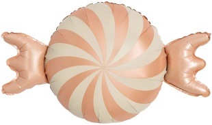 Шар (27''/69 см) Фигура, Конфета, Розовый, Сатин, 1 шт.