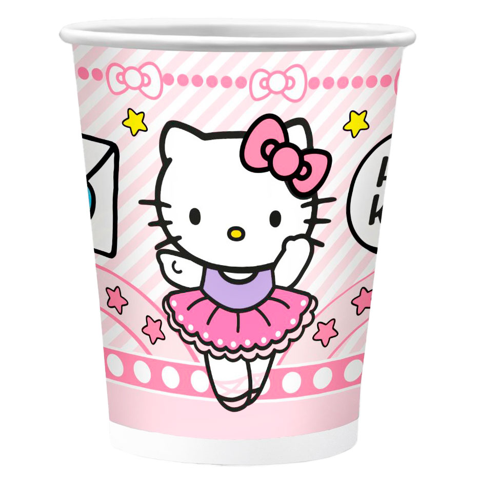 Стаканы (250 мл) Hello Kitty, 6 шт.