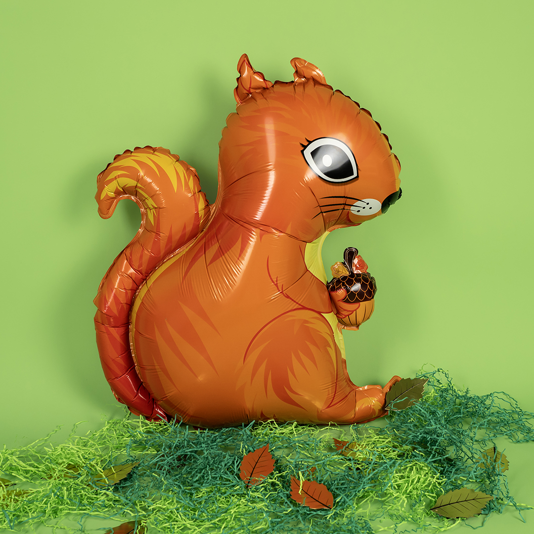 Шар (29''/74 см) Фигура, Белка с орешком, 1 шт.