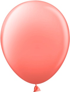 Шар (12''/30 см), Красный коралл, макарунс, 100 шт.