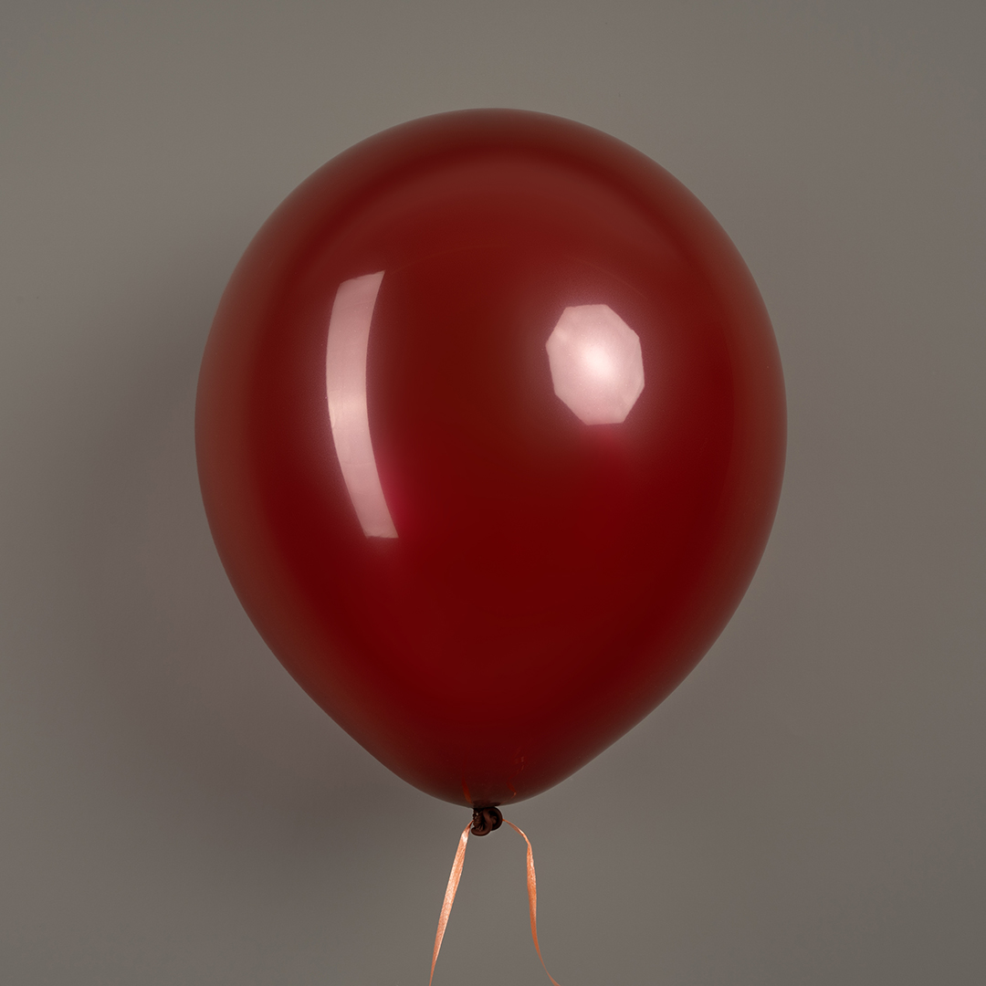 Шар (12''/30 см) Бургундия, пастель ретро, 100 шт.