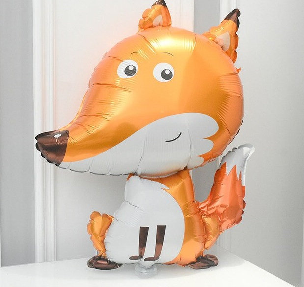 Шар (33''/84 см) Фигура, Лисенок, 1 шт.