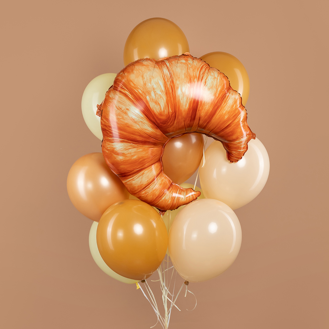 Шар (30''/76 см) Фигура, Круассан, 1 шт. в уп.