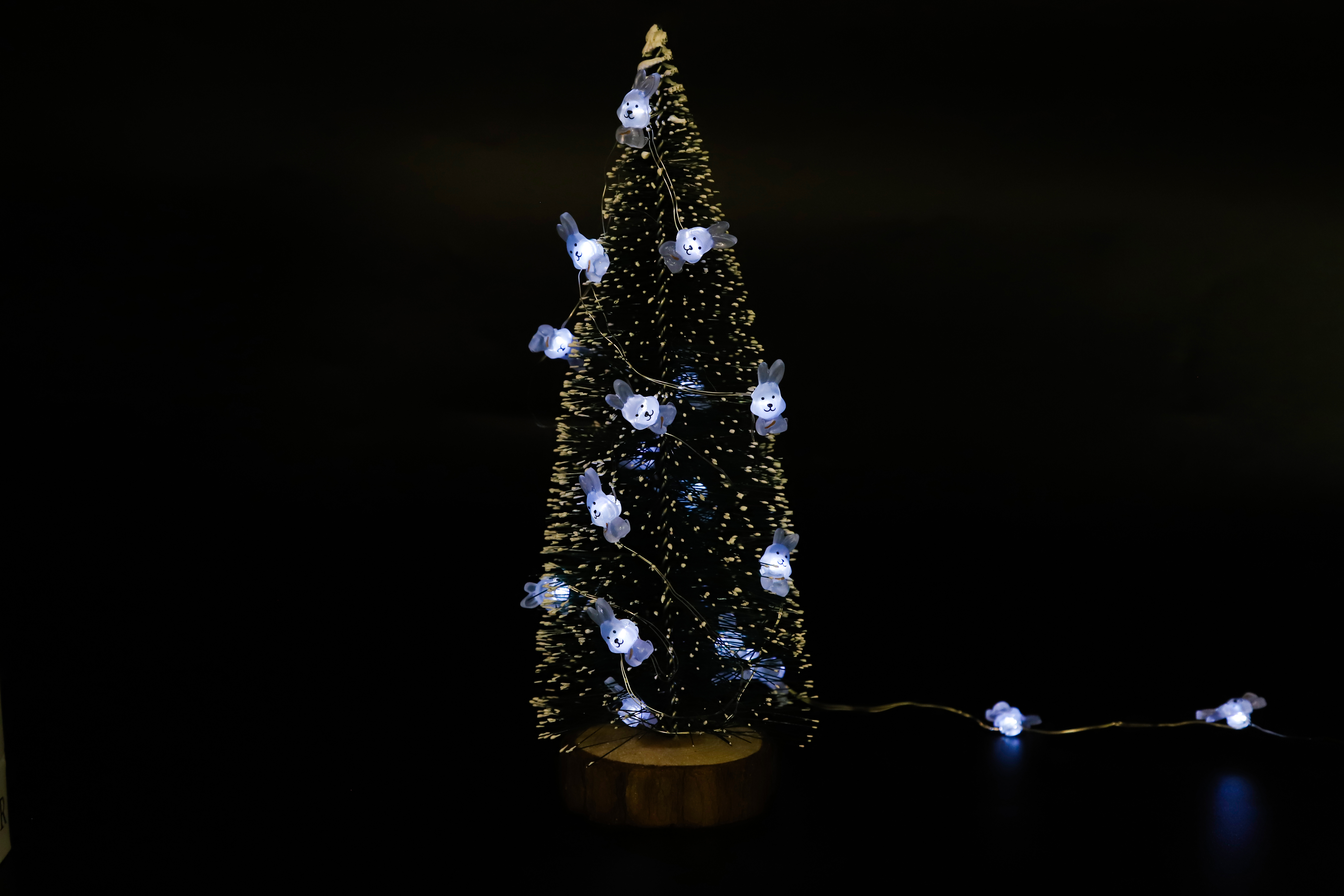 Светодиодная гирлянда Зайчики, 20 Led, IP14, 2 м. Белый, 1 шт.