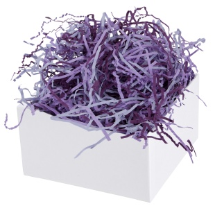 Наполнитель для коробок, бумага, Микс, Фиолетовый/Сиреневый, 50 г.