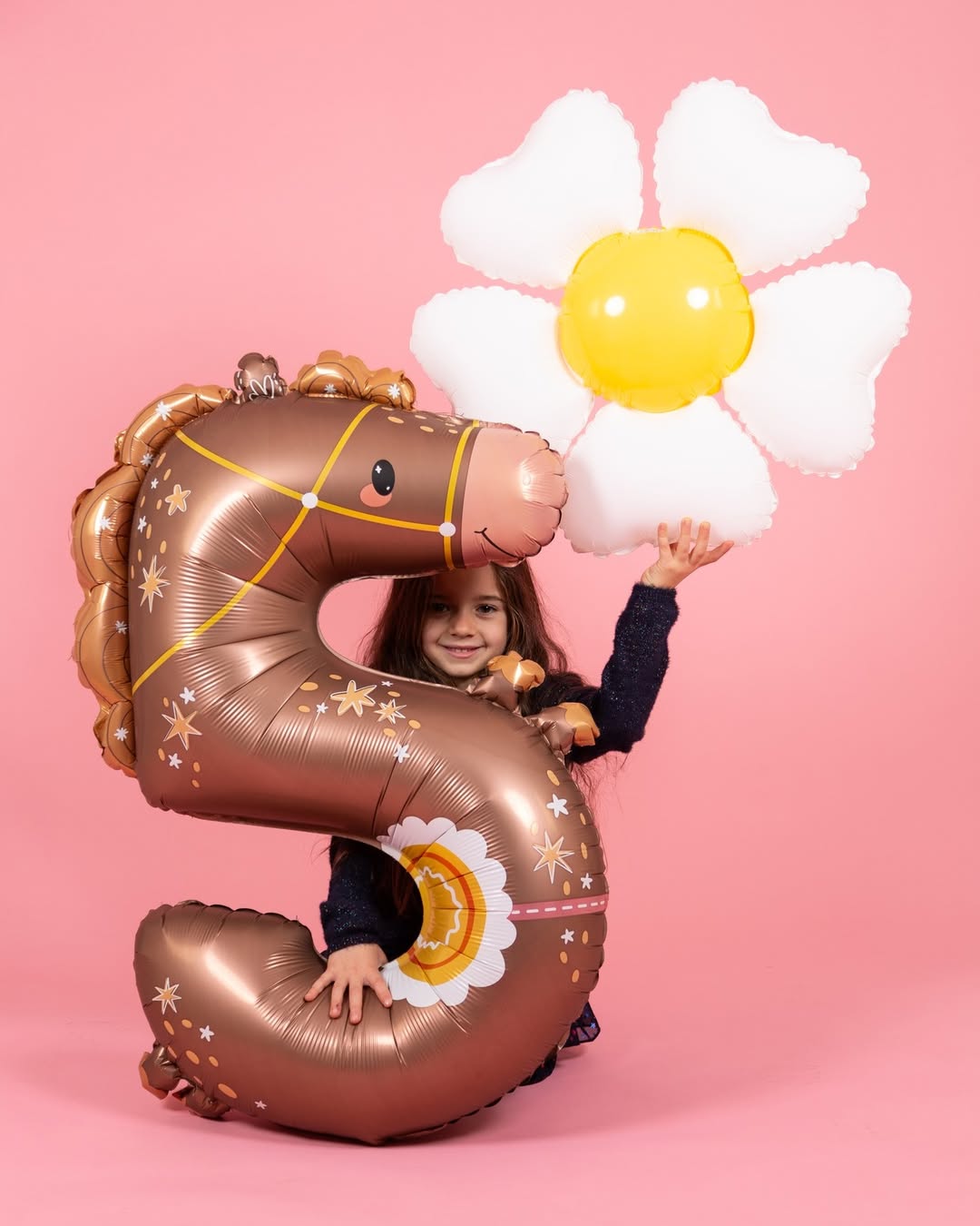Шар (35''/89 см) Цифра, 5 Лошадка, 1 шт. в уп. Шар (35''/89 см) Цифра, 5 Лошадка, 1 шт. в уп.
