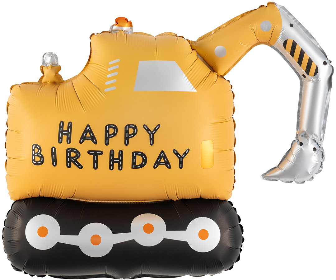 Шар (41''/104 см) Фигура, Экскаватор, 1 шт.