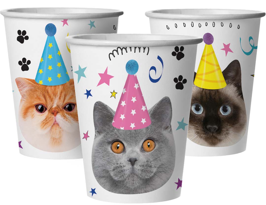 Стаканы (250 мл) Котики, 6 шт. Стаканы (250 мл) Котики, 6 шт.