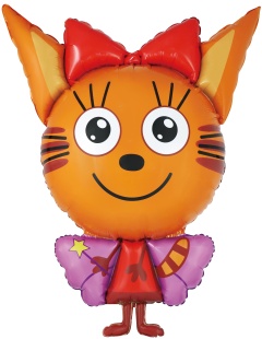 Шар (42''/107 см) Фигура, Три Кота, Карамелька Фея, 1 шт. в уп.
