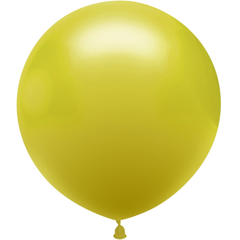 Шар (24''/61 см), Оливковый, пастель, 3 шт.