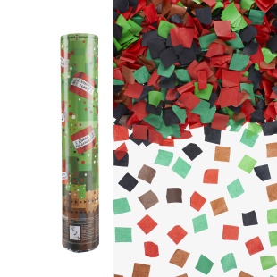 Пневмохлопушка (12/30 см), Пиксели, Квадраты тишью, 1 шт.