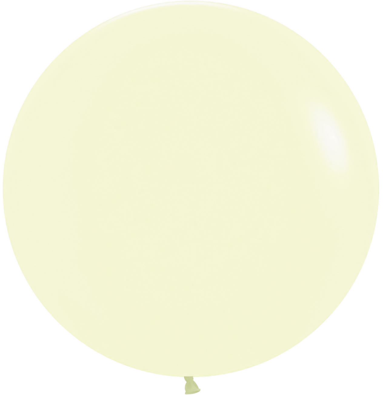Шар (24''/61 см), Светло-желтый (620), макарунс, 3 шт.