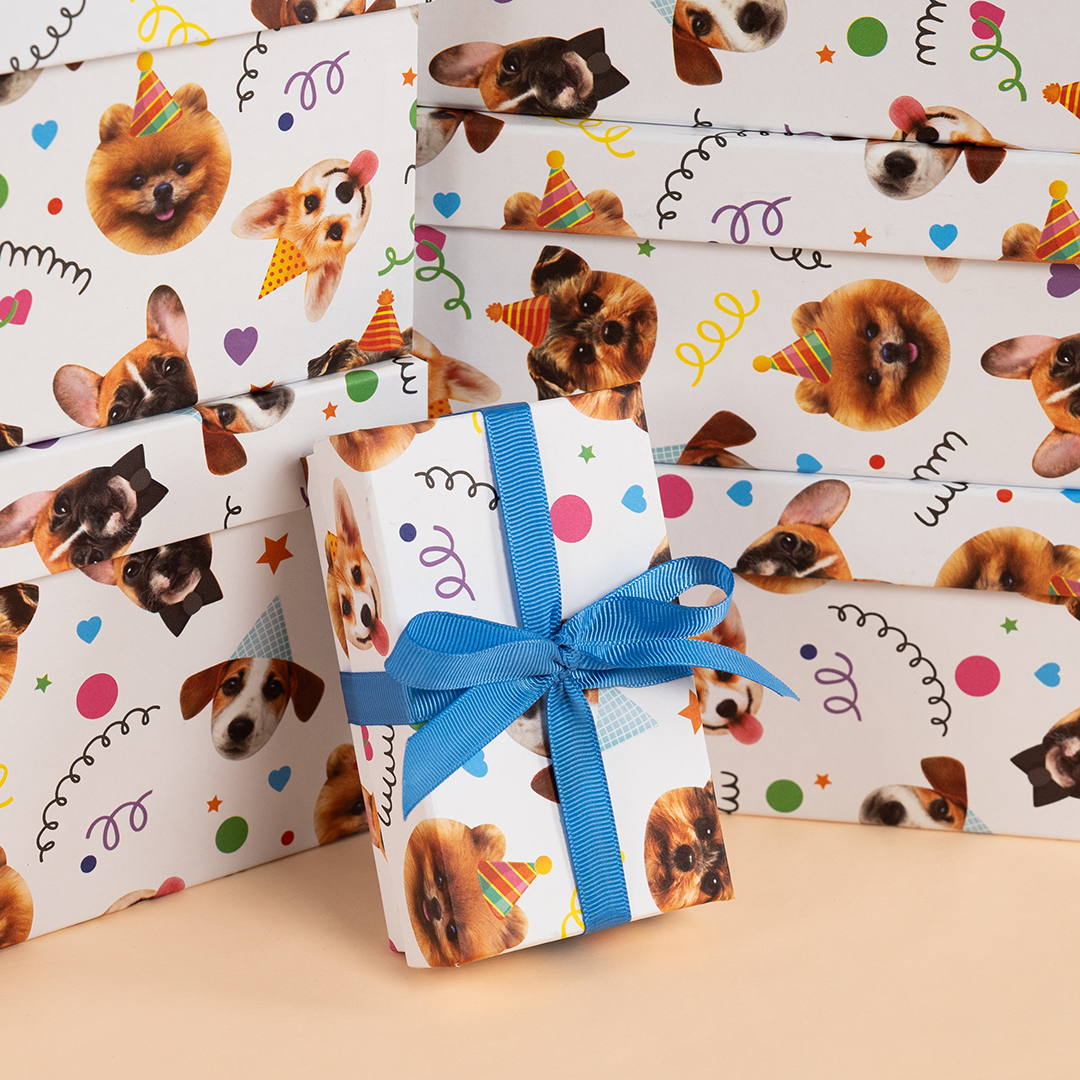 Набор коробок Собачки, 33*20*13 см, 10 шт. в упак. 