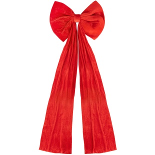 Декоративный бант Нарядный бархат, Красный, 50*150 см, 1 шт. в упак. 