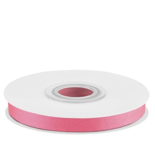 Лента атласная (0,7 см*22,85 м) Ярко-розовый, 1 шт.