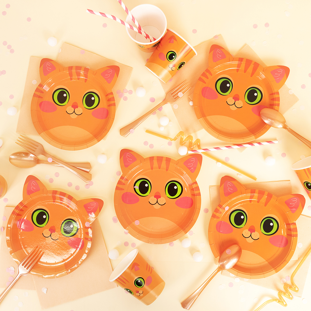 Стаканы (250 мл) Котик, 6 шт.