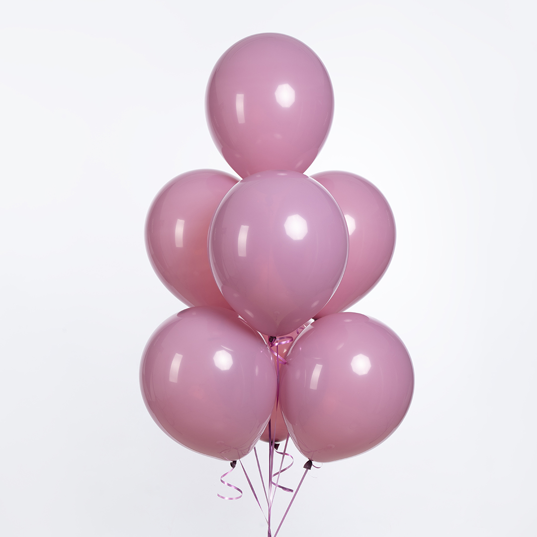 Шар (12''/30 см), Пыльная роза, пастель ретро, 100 шт.