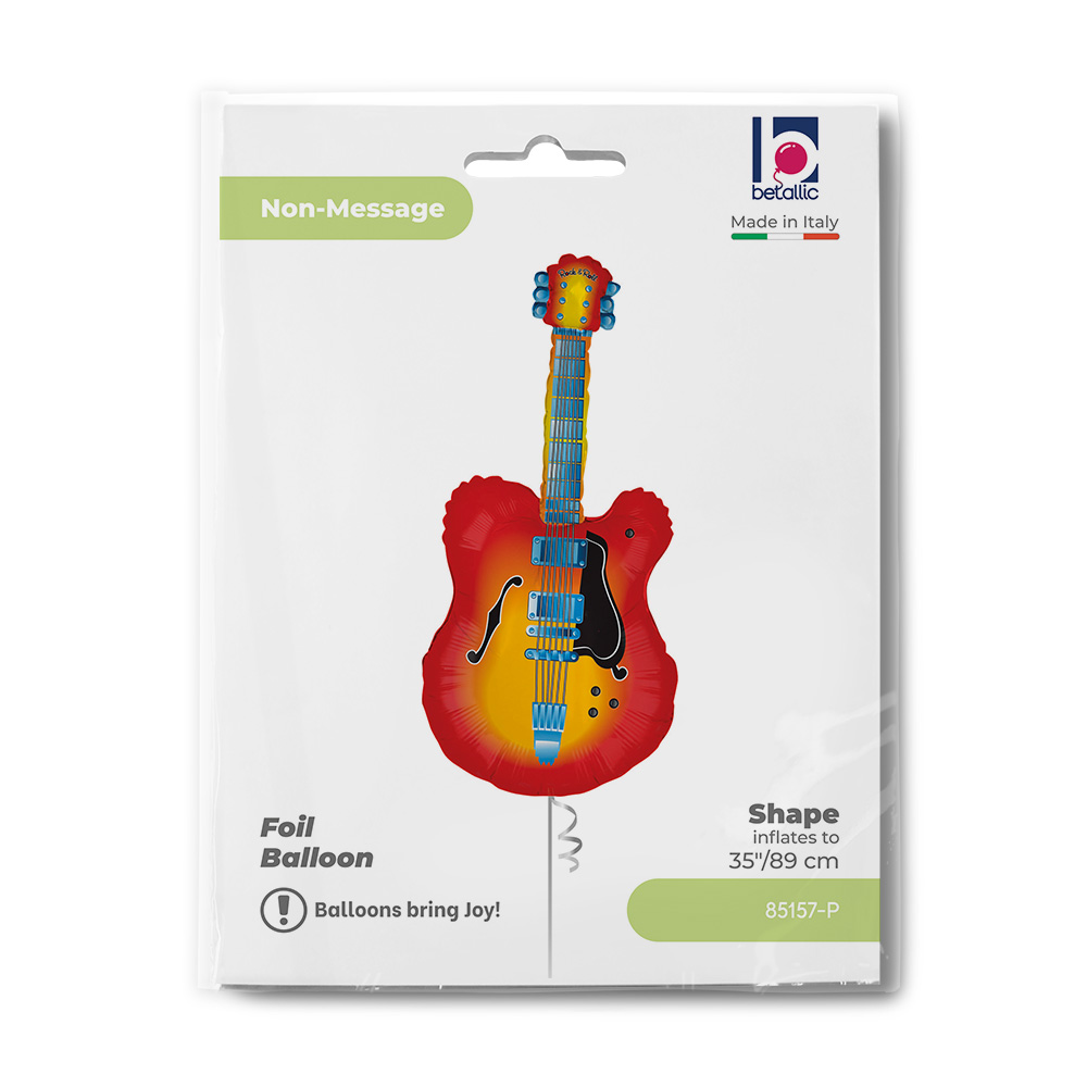 Шар (43''/109 см) Фигура, Гитара, 1 шт. в уп.