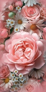 Конверты для денег, Цветы, 10 шт.