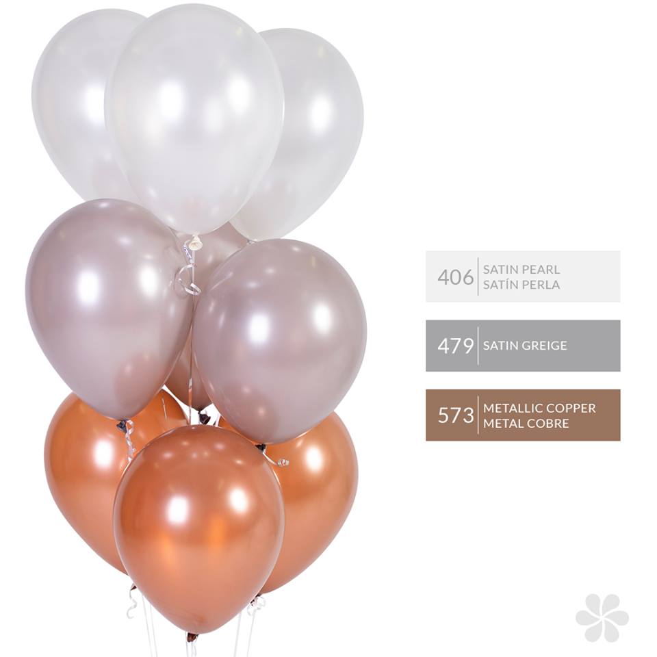 Шар (12''/30 см) Жемчужный (406), перламутр, 50 шт.