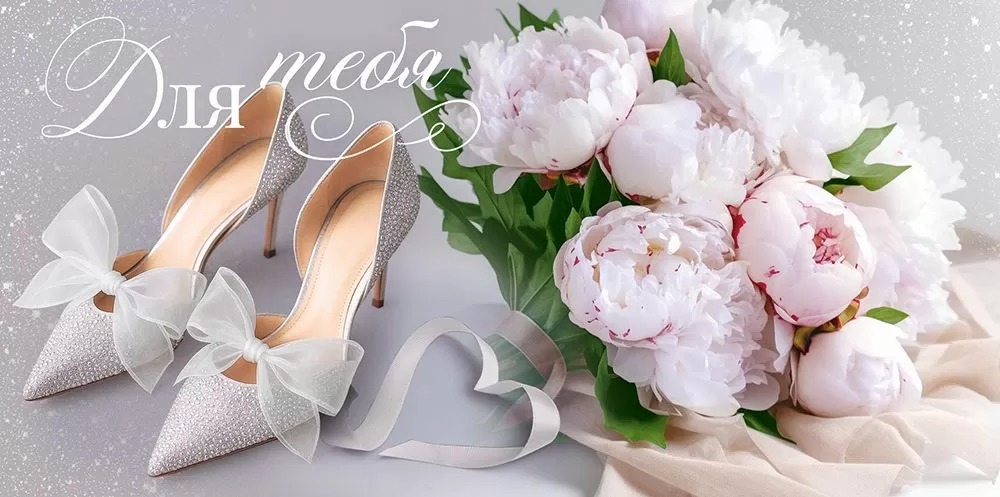 Конверты для денег, Для тебя (букет цветов), 10 шт.