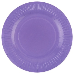 Тарелки (7''/18 см) Мастхэв, Сиреневый, 6 шт.