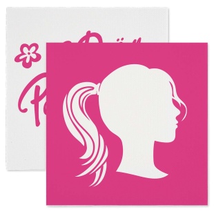 Сервировочные салфетки, Красотка, 33*33 см, 20 шт.