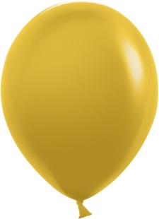 Шар (10''/25 см), Горчичный, пастель, 100 шт.