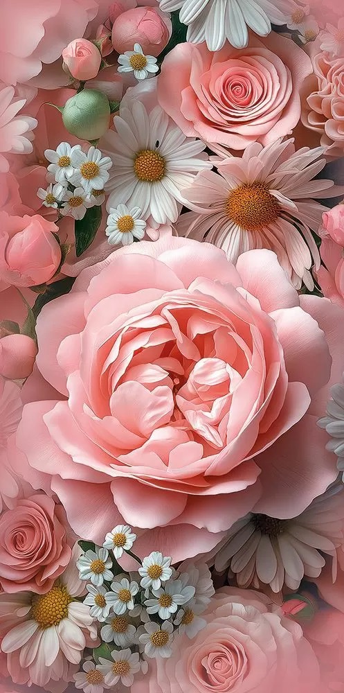 Конверты для денег, Цветы, 10 шт.