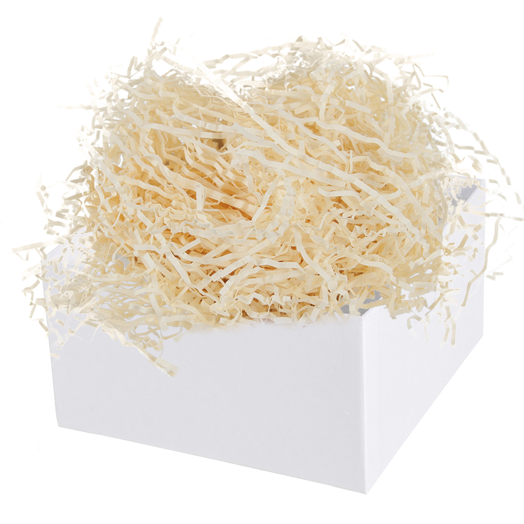 Наполнитель для коробок, бумага, Ванильно-кремовый, 50 г.