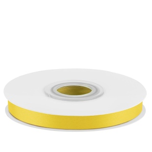 Лента атласная (0,7 см*22,85 м) Желтый, 1 шт.