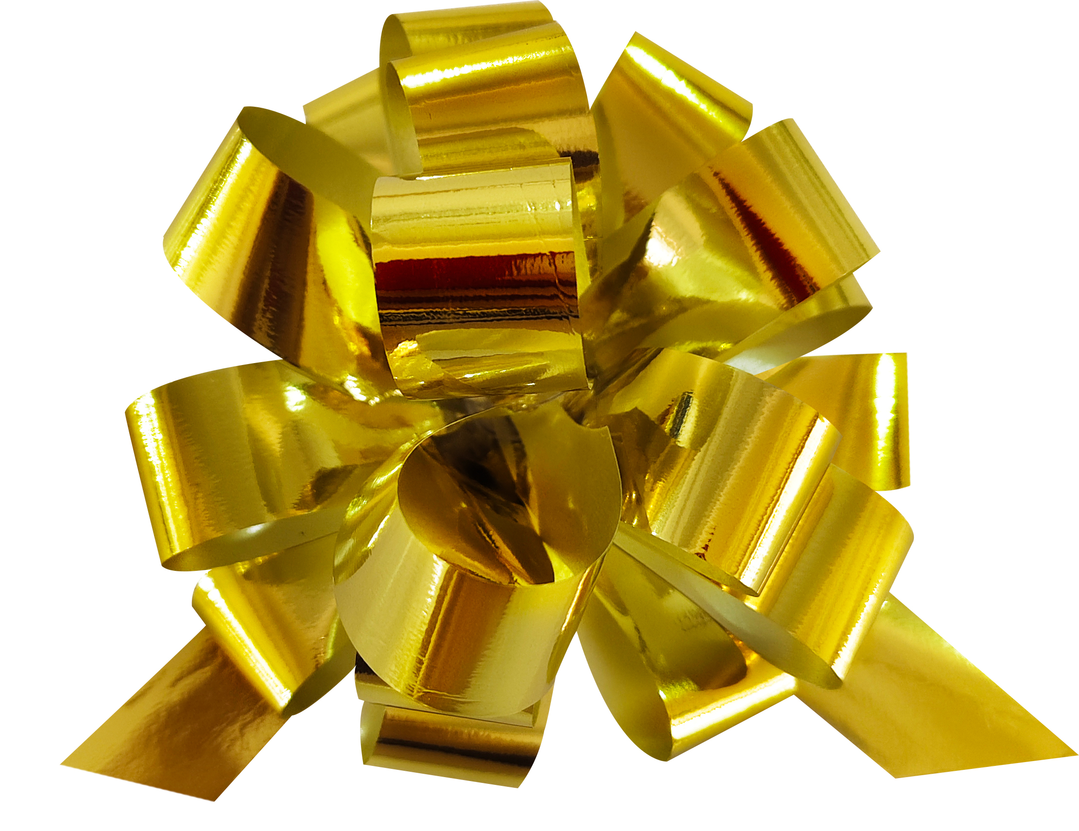 Бант Шар, Золото, Металлик, 10 см, 1 шт. в упак. 