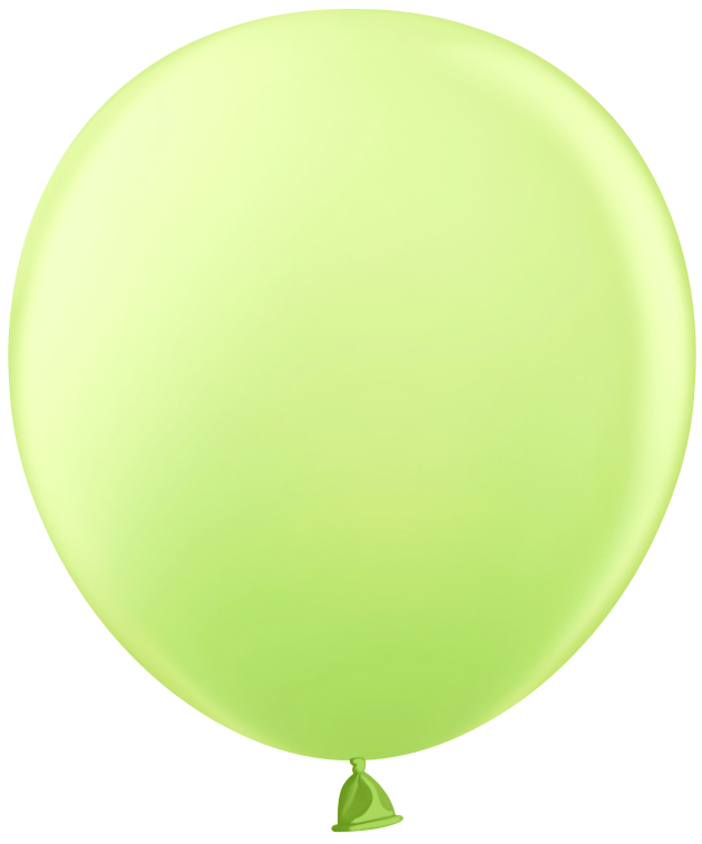 Шар (18''/46 см), Светло-зеленый, пастель, 25 шт.