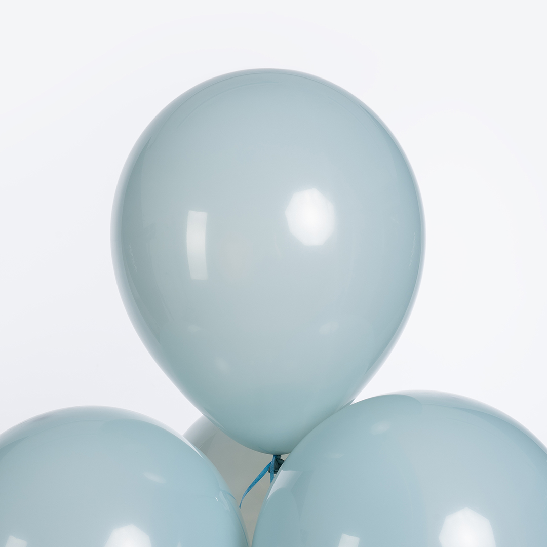 Шар (12''/30 см), Пыльная мята, пастель ретро, 100 шт.
