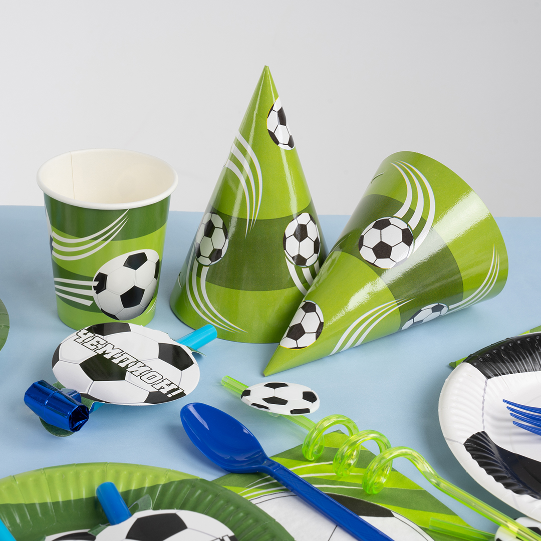 Стаканы (250 мл) Футбол, 6 шт.