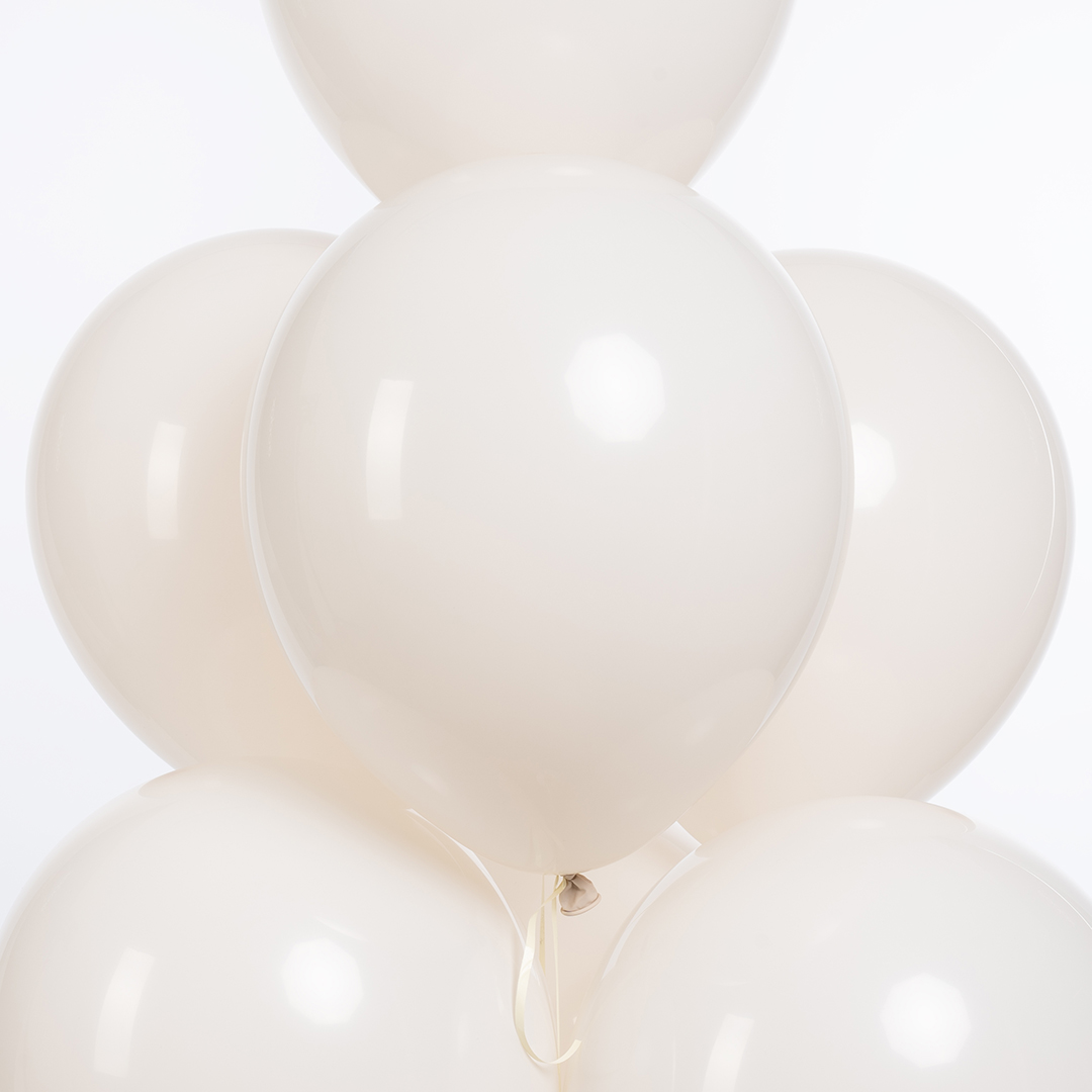 Шар (12''/30 см), Кремовый, пастель ретро, 100 шт.