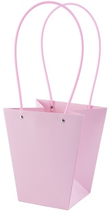 Пакет для цветов, Мастхэв, Нежная пастель, Лаванда, 20*17*12 см, 1 шт.