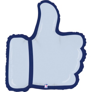 Шар (28''/71 см) Фигура, Лайк, #Like, 1 шт.