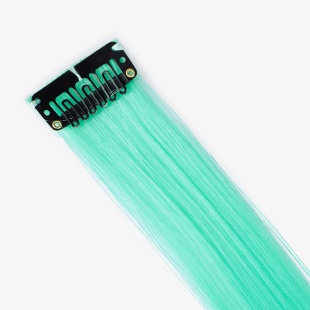 Цветная прядь для волос, Флуоресцентная, 5 гр., Тиффани, Флуор, 50*3,2 см, 1 шт. 