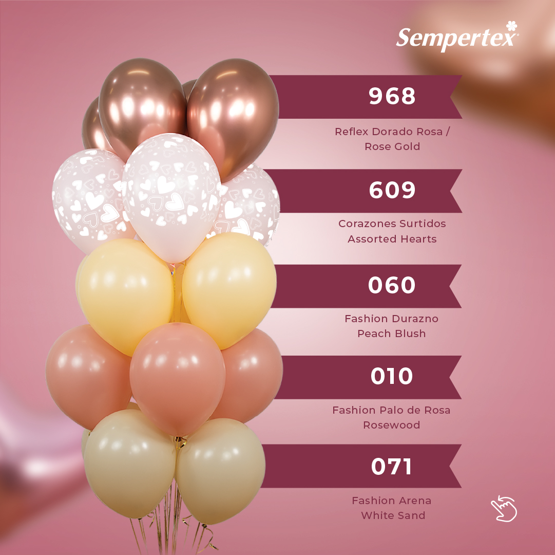Шар (12''/30 см) Нежно-розовый (609), макарунс, 50 шт.