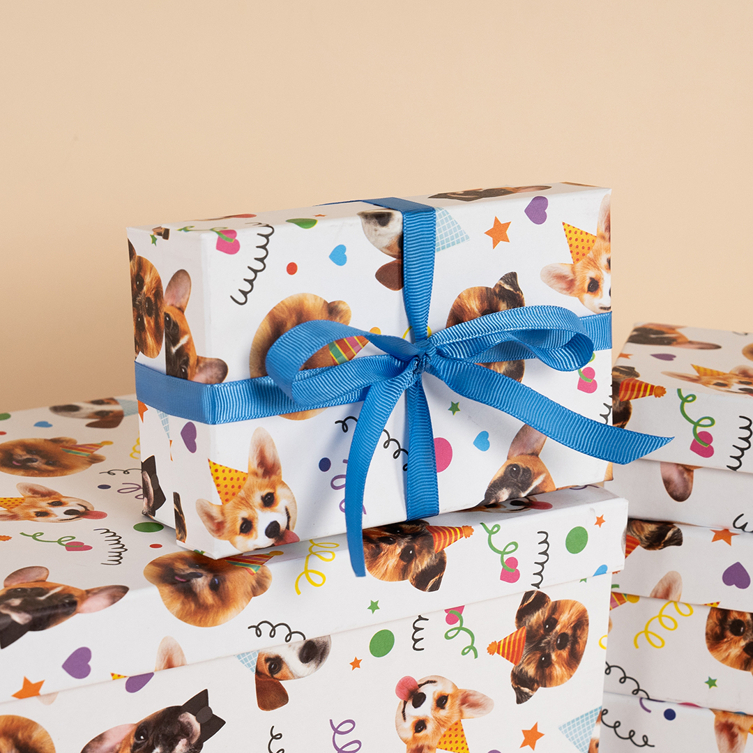 Набор коробок Собачки, 33*20*13 см, 10 шт. в упак. 