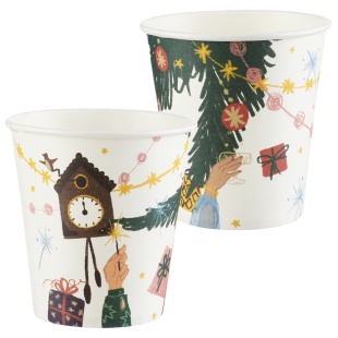 Стаканы (250 мл) Новогоднее настроение, 6 шт.
