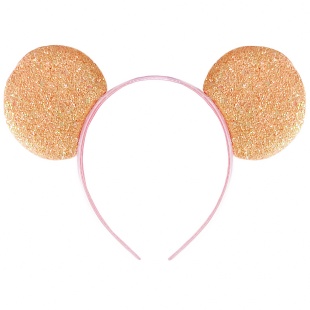 Ободок, Мышка, Розовый, 1 шт. 